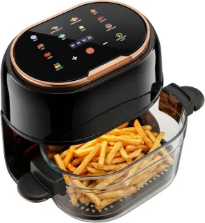 Airfryer Heteluchtfriteuse 4 L Zwart