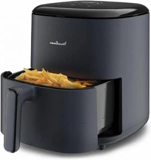 Airfryer heteluchtfriteuse 5 liter zwart