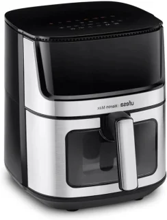 Airfryer heteluchtfriteuse 8 liter zwart