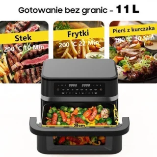 Airfryer heteluchtfriteuse digitale friteuse