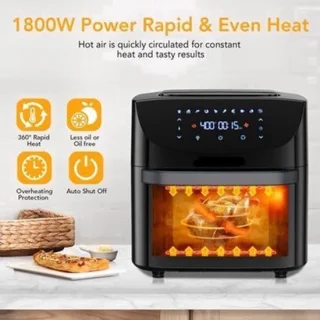 Airfryer heteluchtfriteuse en convectieoven van 18 liter