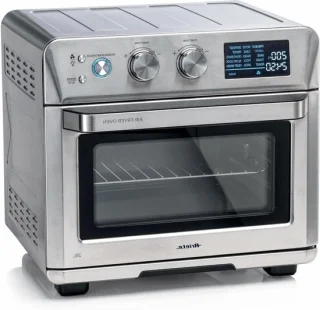 Airfryer heteluchtoven 25 liter zilver
