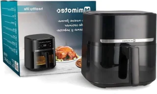 Airfryer heteluchtoven 5,7 liter zwart
