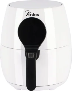 Airfryer Maxi hete lucht oven 5 liter wit zwart