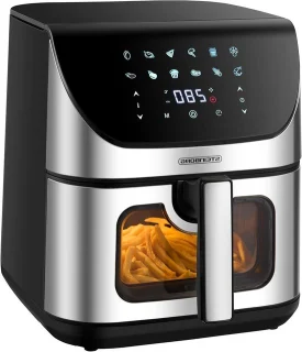 Airfryer Mini-oven 8 L Zilver/Zwart