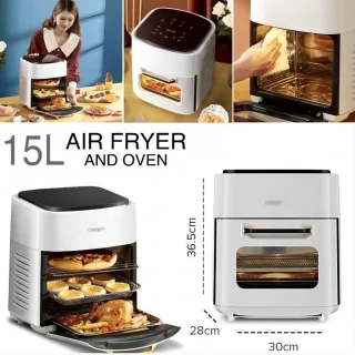Airfryer oven 15L 1400W wit