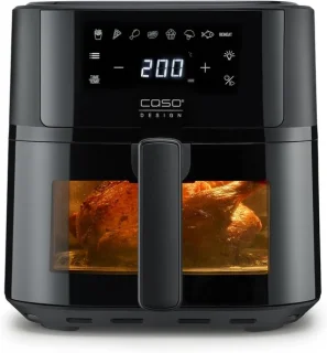 Airfryer oven 6 liter zwart