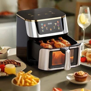Airfryer oven 8L 1400W zwart