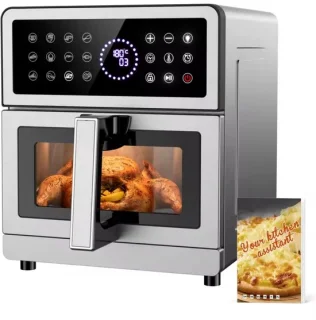 Airfryer oven 8L RVS