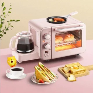 Airfryer oven combo roze