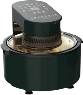 Airfryer ovenpan 5 liter groen