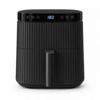 Airfryer ribbels zwart