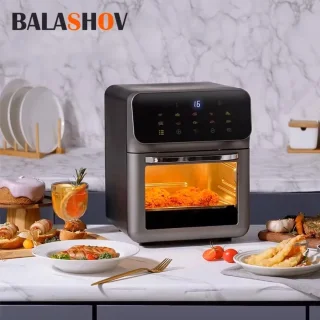 Airfryer RVS 12L 11-in-1 Elektrische Oven 1700W
