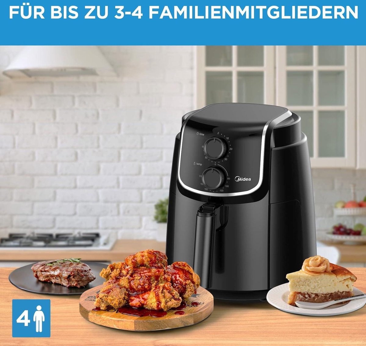 Airfryer XL 4L Dual Cyclone