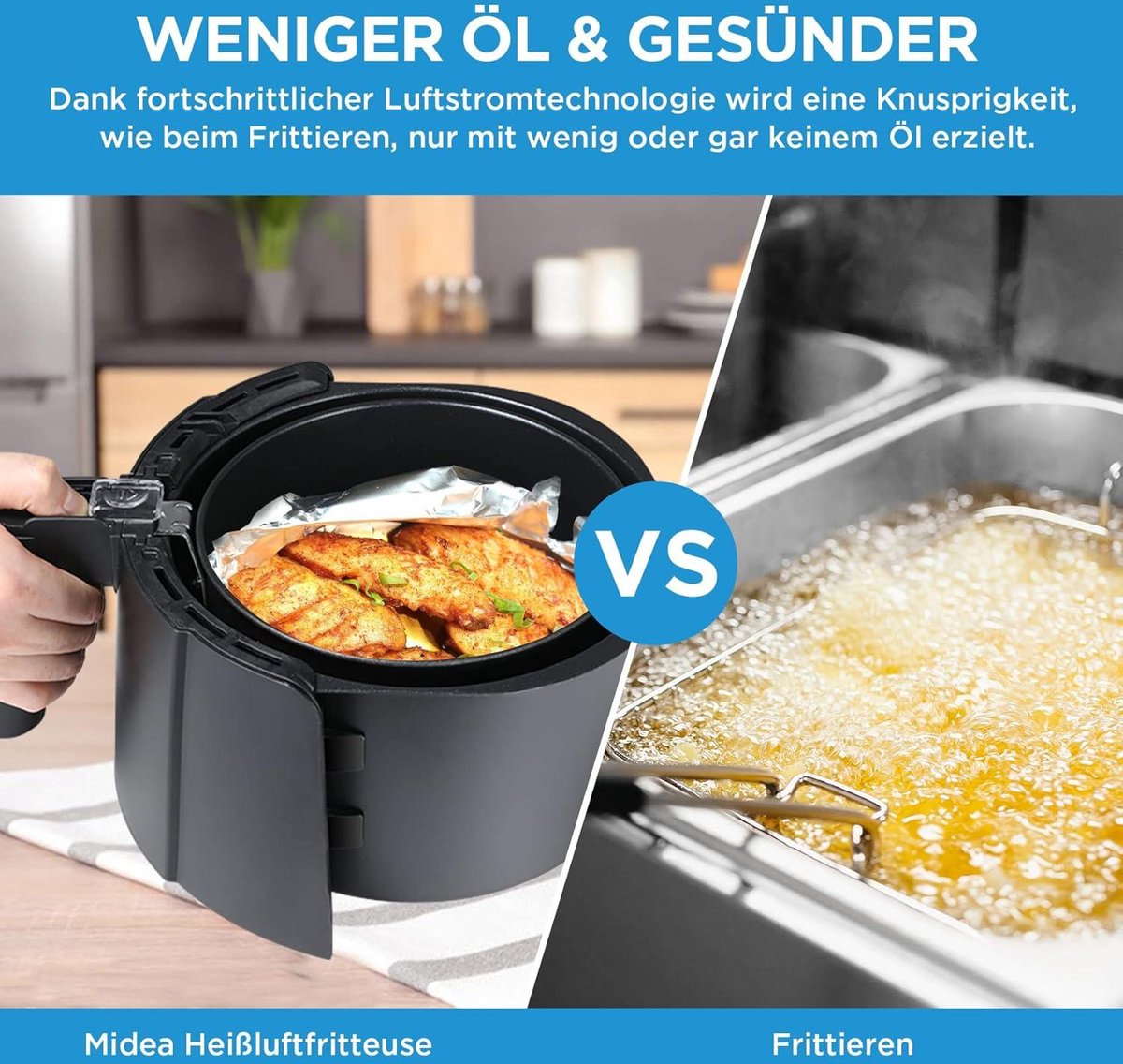 Airfryer XL 4L Dual Cyclone