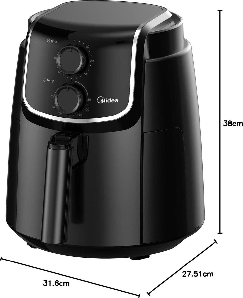 Airfryer XL 4L Dual Cyclone