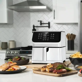 Airfryer XL 6.2L Heteluchtfriteuse Wit
