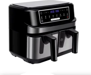 Airfryer XL 9L 2-Laden Zwart