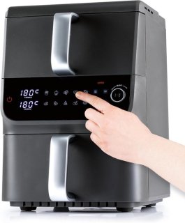 Dubbele bakzone, dubbel gemak: de XL Airfryer voor complete maaltijden