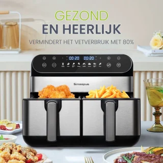 Airfryer XXL 11L 920 Digitale Heteluchtfriteuse DualMand