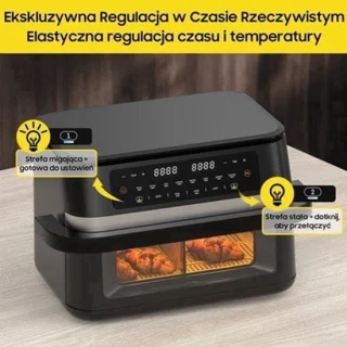 Airfryer XXL 11L dual-zone