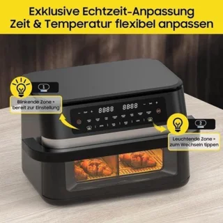 Airfryer XXL 11L dual-zone