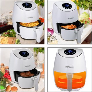 Airfryer XXL 3,6L Heteluchtfriteuse Zwart