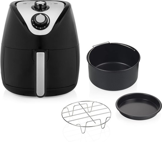 Airfryer XXL 4,5L Zwart 1500W