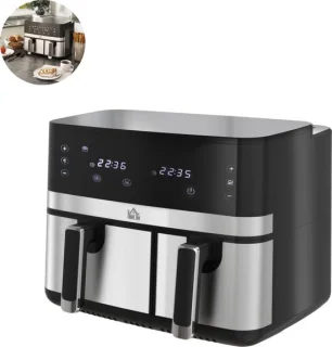 Airfryer XXL 5.2L Zwart Heteluchtfriteuse