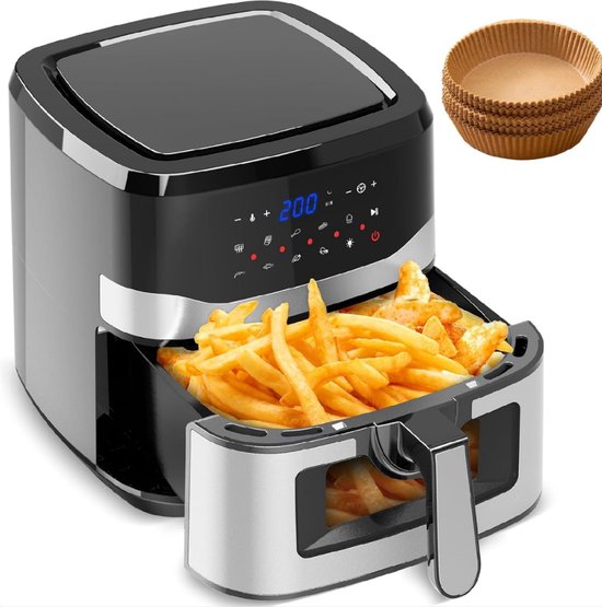 Airfryer XXL 8,5L Heteluchtfriteuse 1785W review