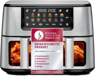 Airfryer XXL Dubbel - Heteluchtfriteuse