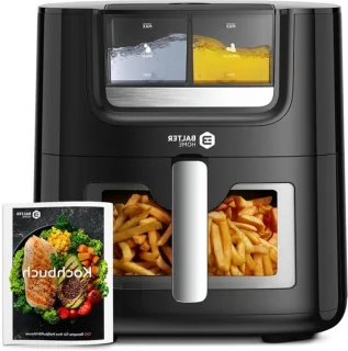 Airfryer XXL Heteluchtfriteuse 72 L Zwart