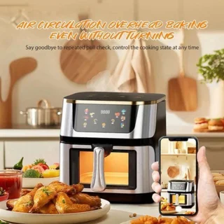 Airfryer XXL heteluchtfriteuse zwart