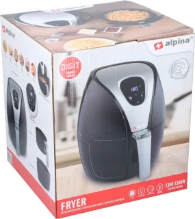 alpina Airfryer 2,4 L Digitaal Model