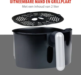 alpina Airfryer 2L Heteluchtfriteuse 900W