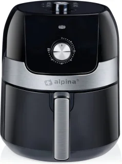 alpina Airfryer 3.5L Heteluchtfriteuse 1400W Zwart
