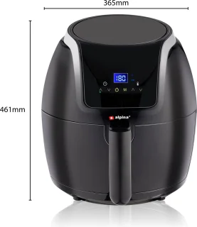 alpina Airfryer Digitaal 5L