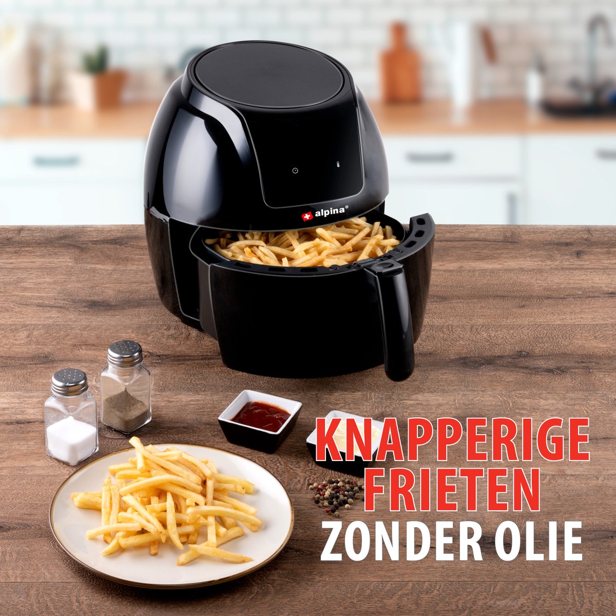 alpina Airfryer Digitaal 5L