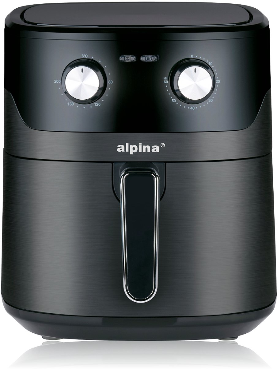 Alpina Airfryer XL 6L zwart