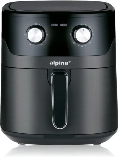 Alpina Airfryer XL 6L zwart