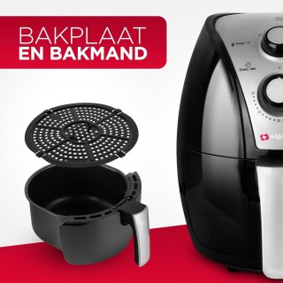 alpina Airfryer XL Heteluchtfriteuse 3.2L 1500W