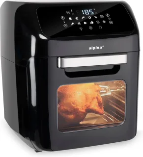 alpina Airfryer XXL 12L heteluchtoven en friteuse 1800W