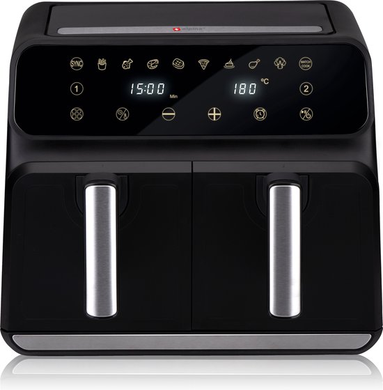 Dubbele Airfryer XL: meer ruimte, minder gedoe