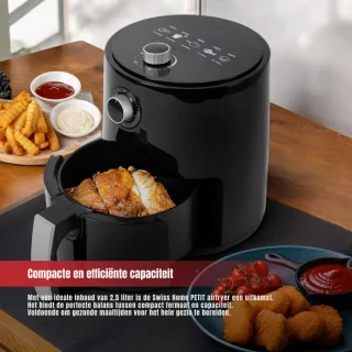 Wat vinden we goed aan de AMA® Mini Airfryer - Friteuse 2,5 L
