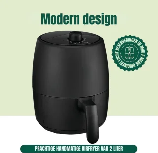 AMA® Mini Airfryer - Heteluchtfriteuse - Zwart