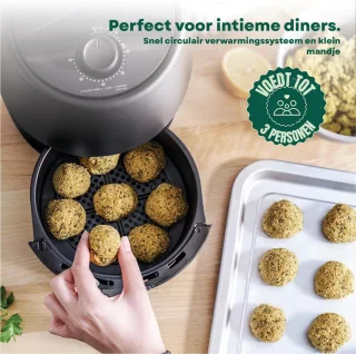 AMA® Mini Airfryer - Heteluchtfriteuse - Zwart