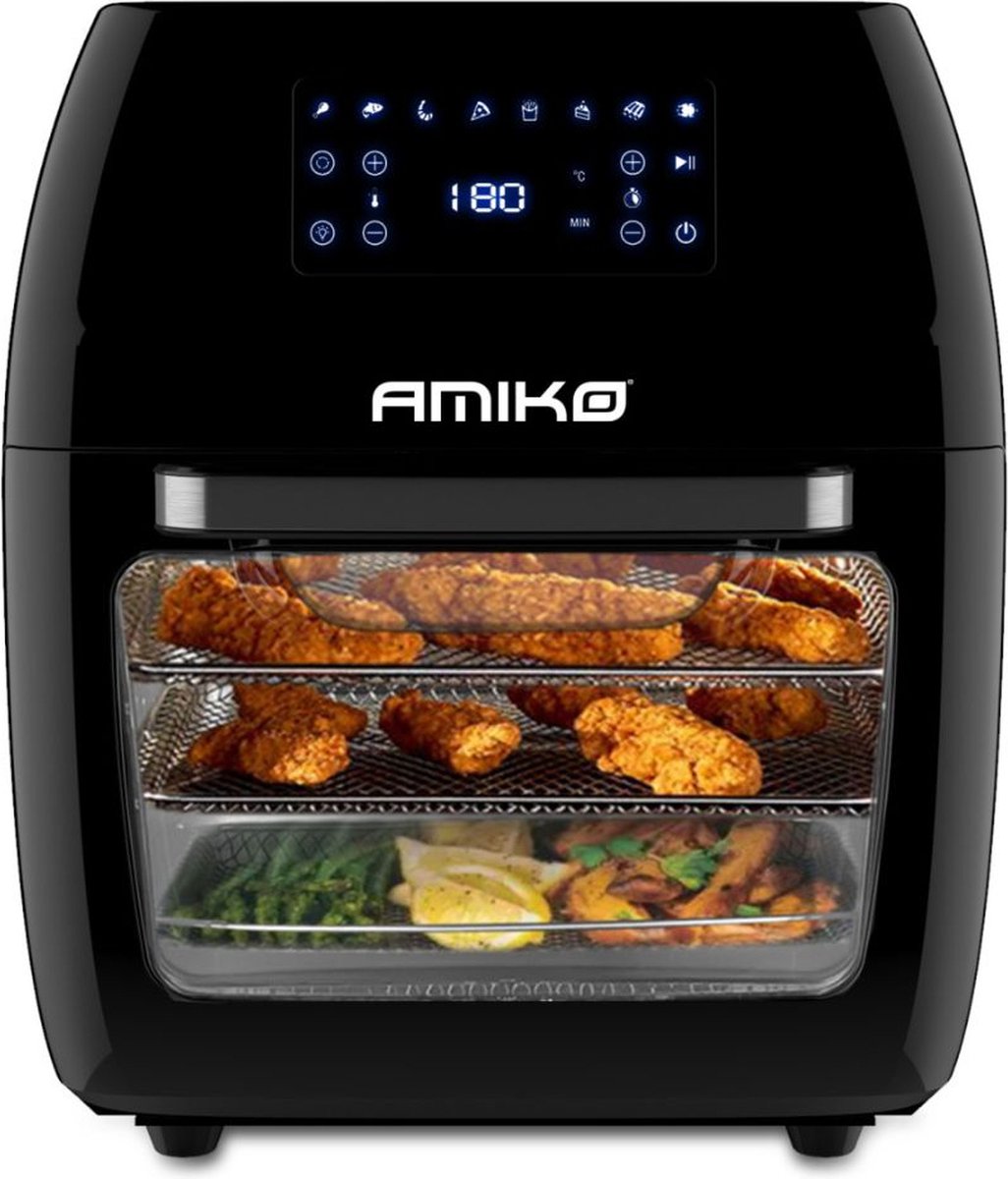Amiko A80 Airfryer Heteluchtoven 1700W