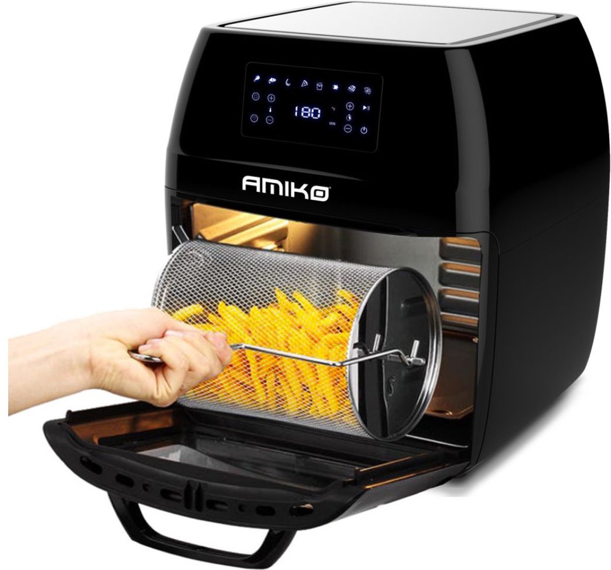 Amiko A80 Airfryer Heteluchtoven 1700W