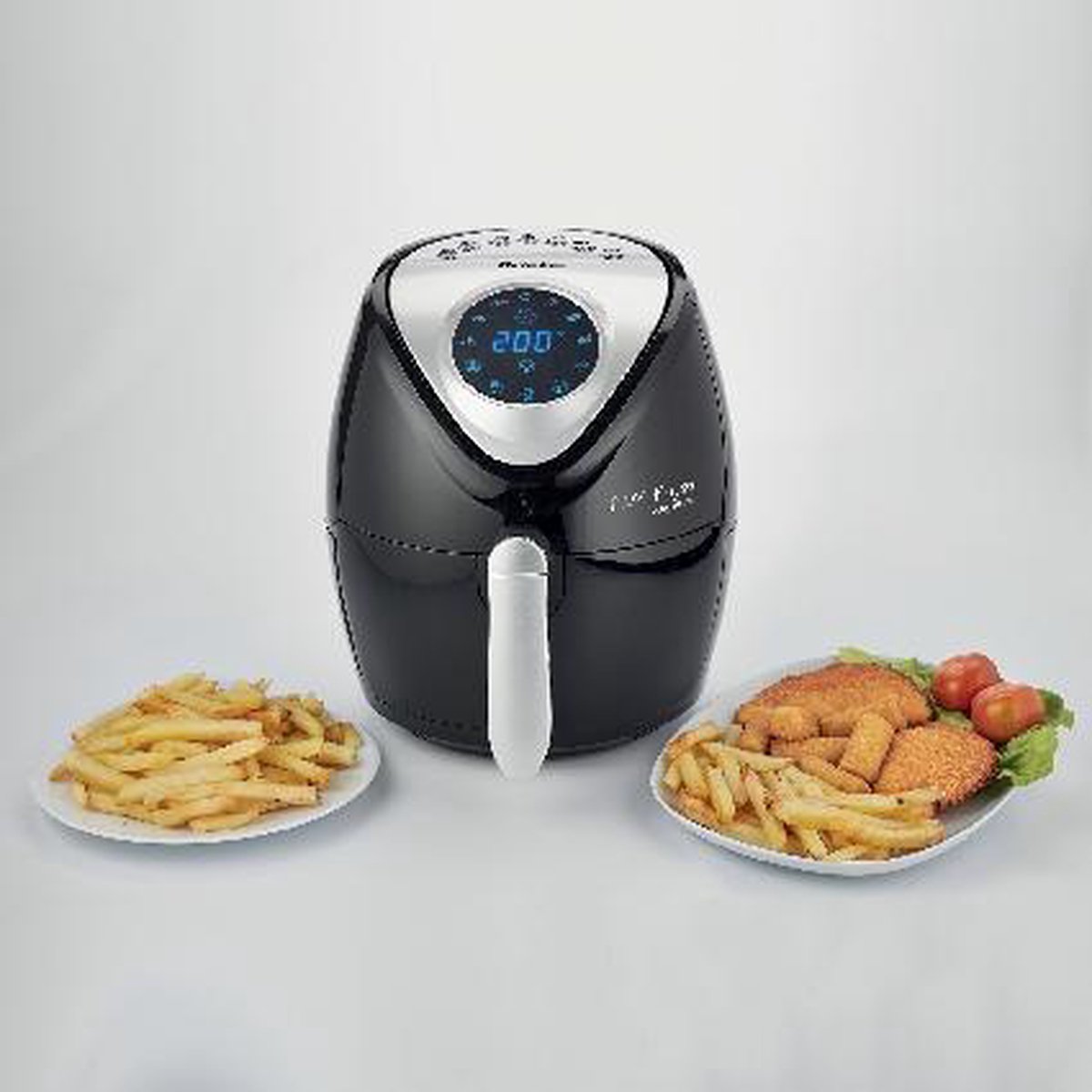 Ariete 4616/00 Heteluchtfriteuse 2,6L Vrijstaand Zwart Zilver