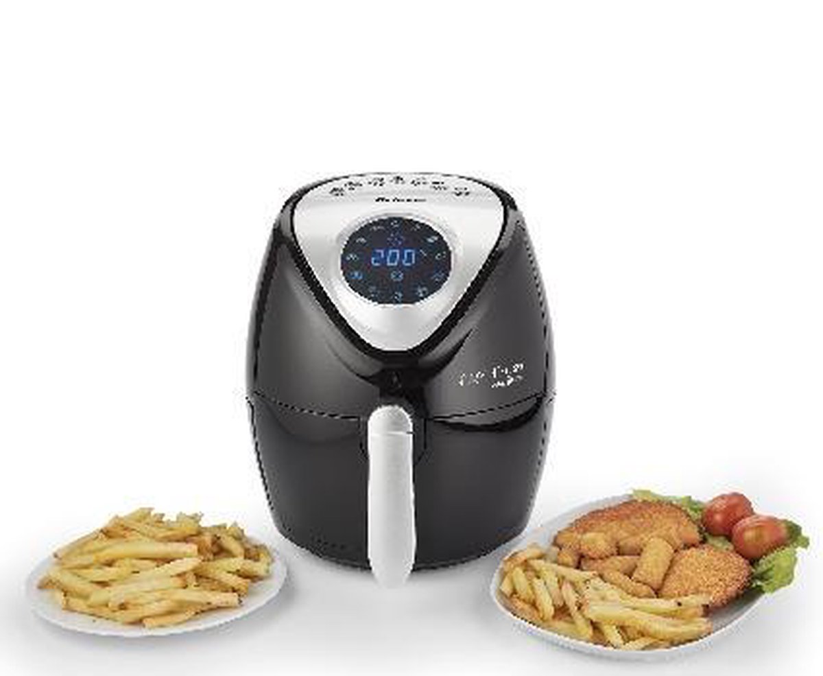 Ariete 4616/00 Heteluchtfriteuse 2,6L Vrijstaand Zwart Zilver